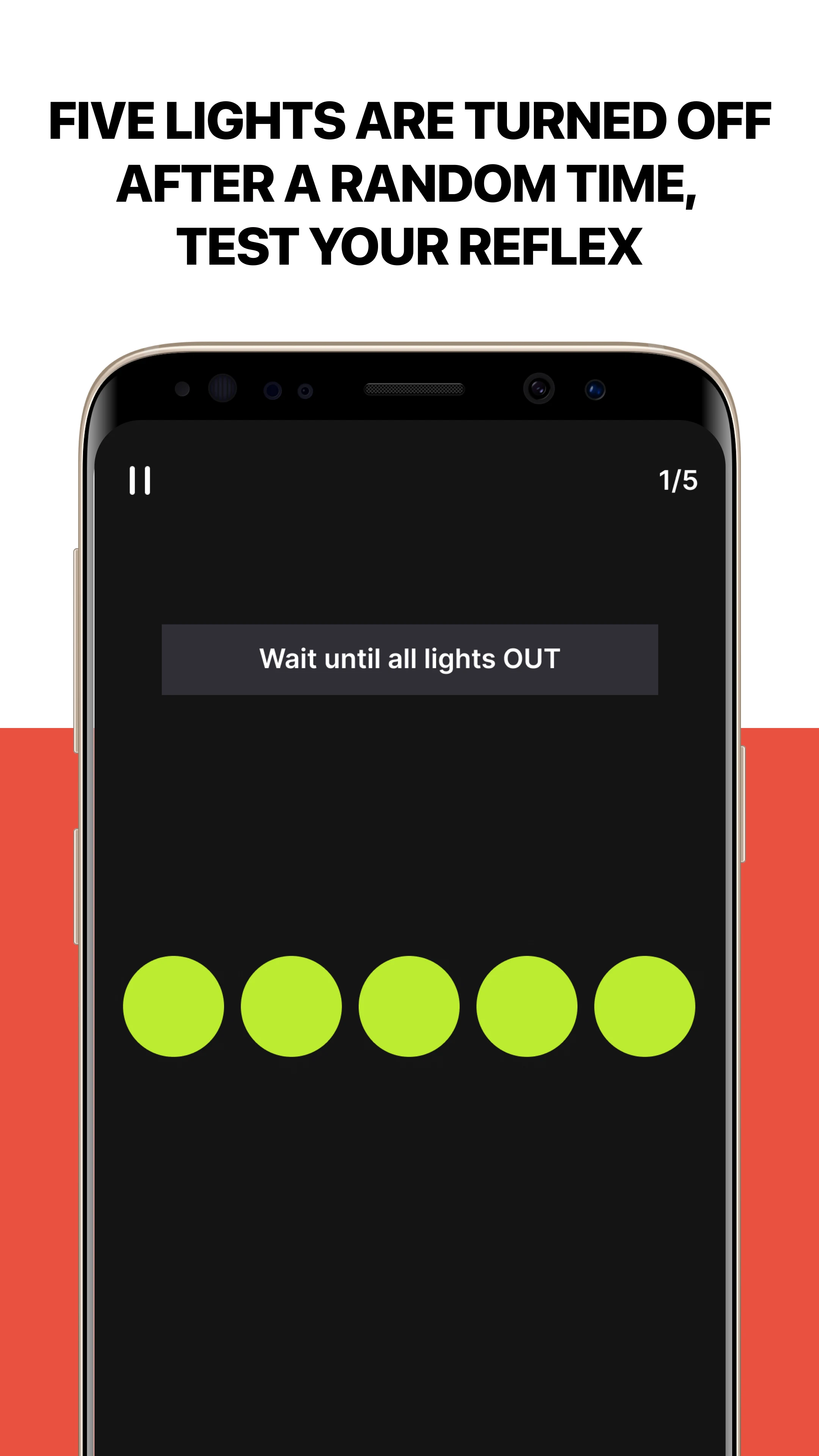 Reaction Time/Reflex:LightsOut screenshot